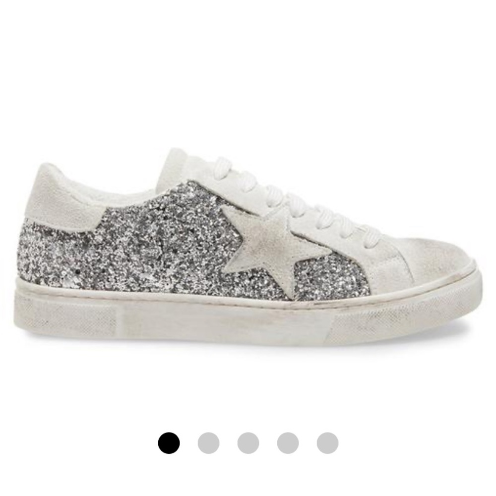 Steve Madden - Rubie Silver Star Sneaker